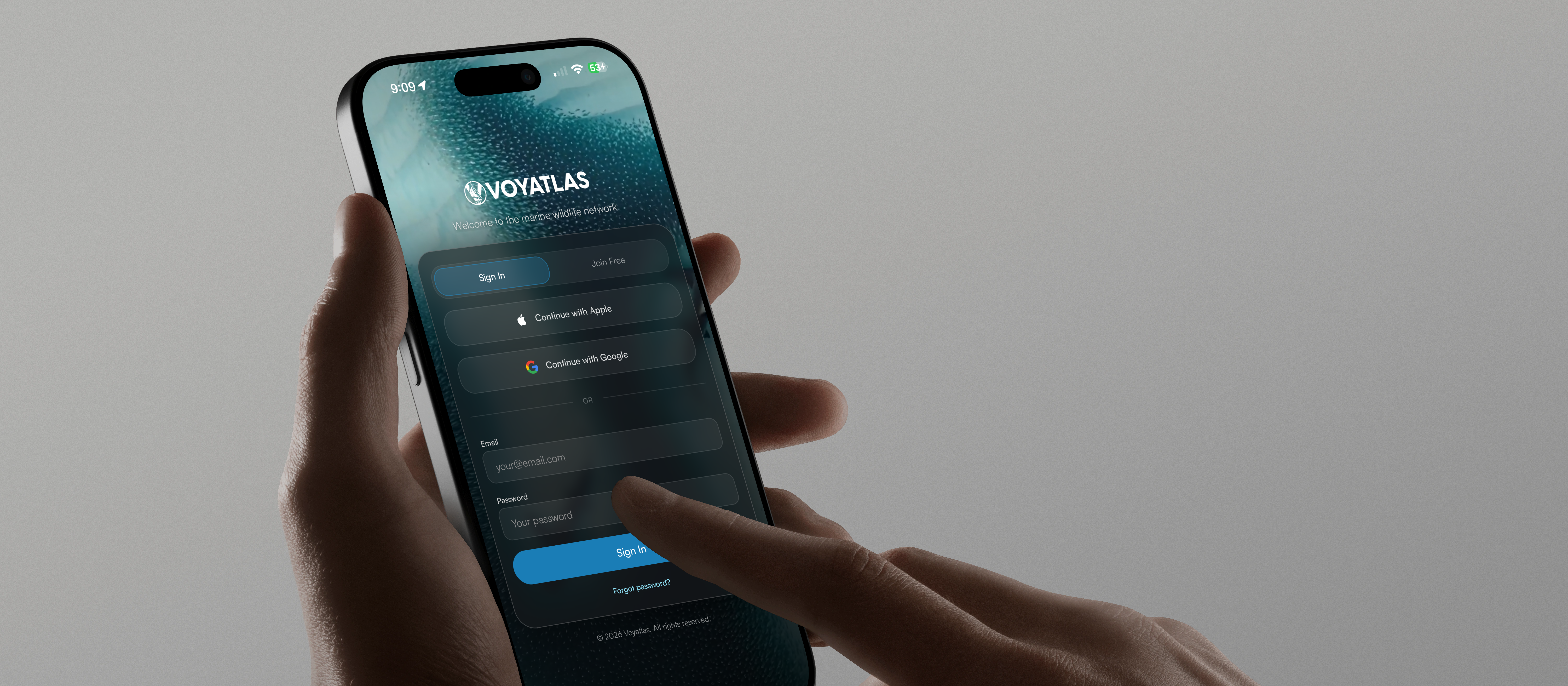 Voyatlas mobile app
